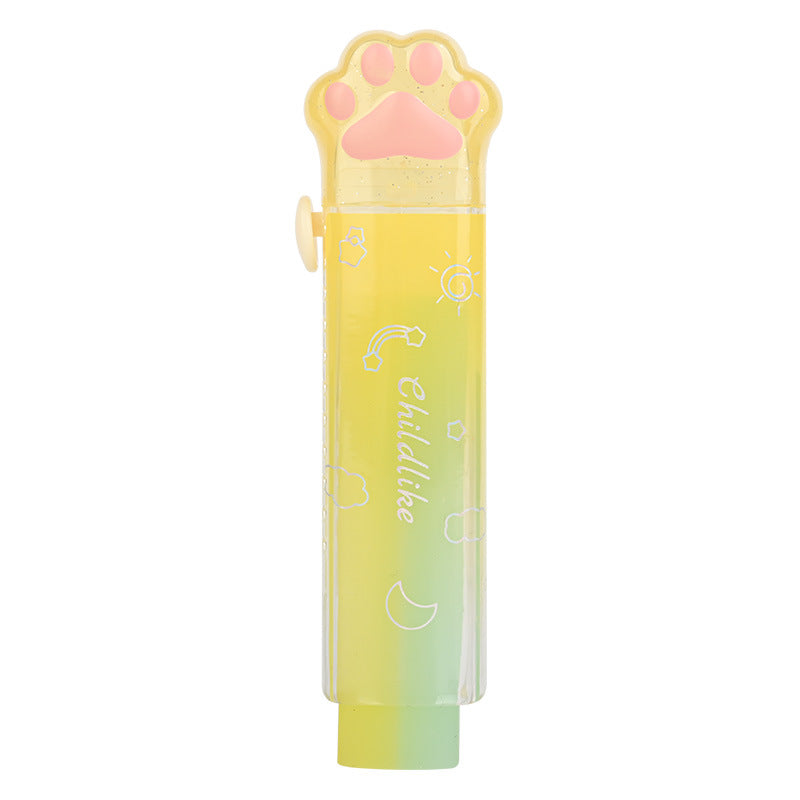 Wholesale PVC Cat Claw Push Pull Eraser